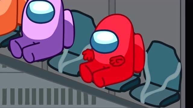 amongus 在我们之间内鬼杀的游戏 坏坏的内鬼船员被谁踢出了飞船