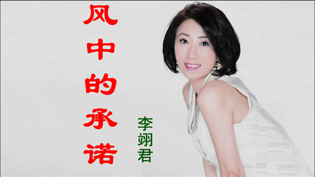 李翊君《风中的承诺》,90年代的经典百听不厌,确实棒极了!