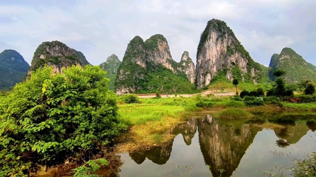 桂林东山村风景图片