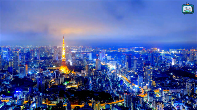 航拍东京的夜景,亚洲第一大城市的风采,一起来感受一下!