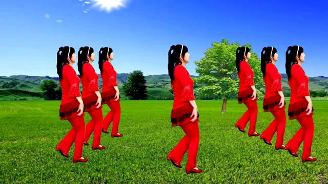 经典歌曲广场舞《美观》就问你美观不美观,孙小宝演唱