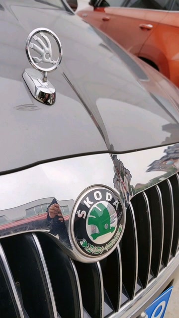 带立标的斯柯达,你见过吗?