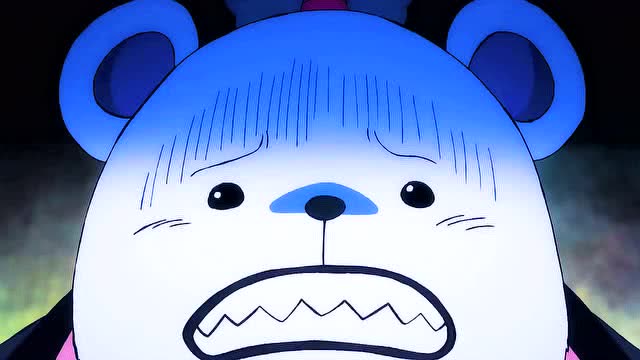 罗是怎么受得了这么萌的熊的 #海贼王 #海贼王贝波