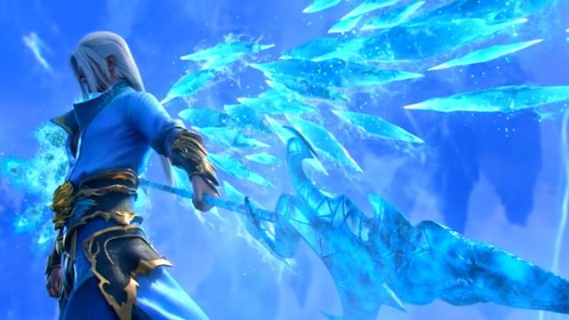 斗破苍穹三年之约 冰皇海波东,要事在身,今天必保萧炎