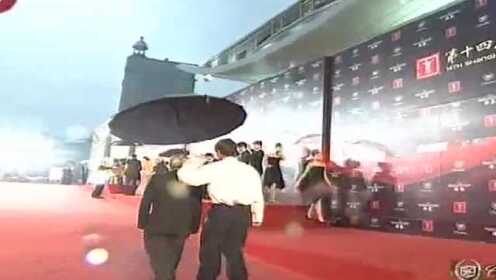 电影节红毯 香港著名电影人文隽踏上红毯