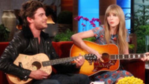 Taylor Swift   Zac Efron《Pumped Up Kicks》（12/2/21 The Ellen Show现场版）