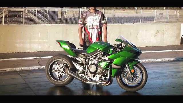 世界唯一改装川崎h2h2r混合体出炉