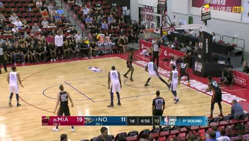 《NBA全场集锦》【助攻】热火小将惊现纳什小斯式配合 麦考手下穿花神助攻