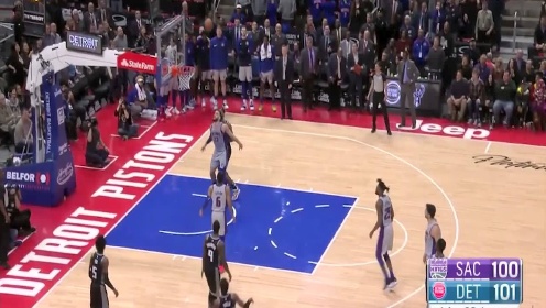 《NBA全场集锦》【球星】希尔德vs活塞集锦 35+9人缝漂移三分压哨绝杀