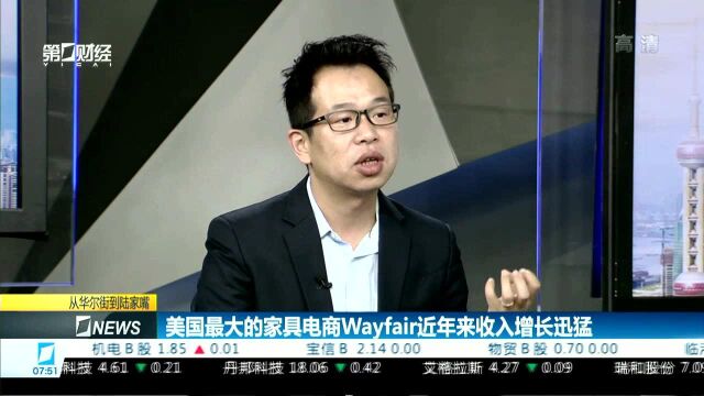 美国最大的家具电商Wayfair近年来收入增长迅猛