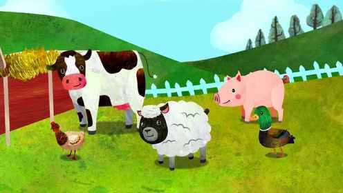 英文儿歌《Finger Family Farm Animals》