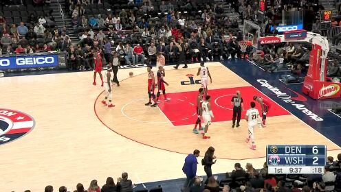 《NBA全场集锦》抬手就来 约基奇三分线外耍大刀颜杀篮筐