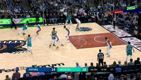 《NBA全场集锦》秀起来了 小贾伦-杰克逊华丽脚步转陀螺晃过防守抛投打进