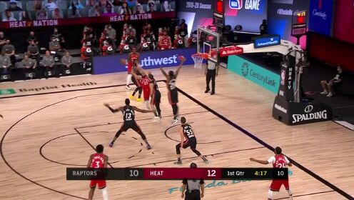 《NBA全场集锦》野兽出没请注意 鲍威尔长驱直入单臂暴扣