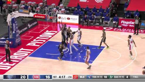 《NBA全场集锦》【纯享】灰熊vs活塞精华回放 活塞全民皆兵7人上双