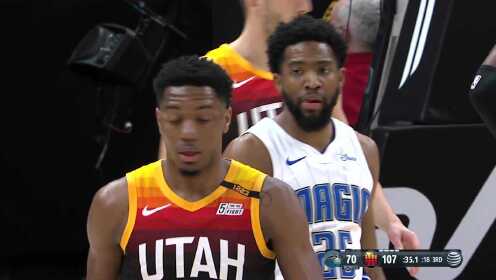 《NBA全场集锦》魔术vs爵士第3节英文解说回放