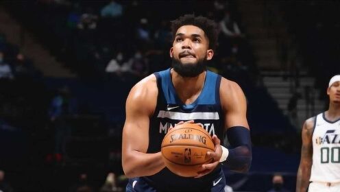 《NBA全场集锦》【球星】唐斯vs爵士集锦 内线予取予求21+11率队取胜