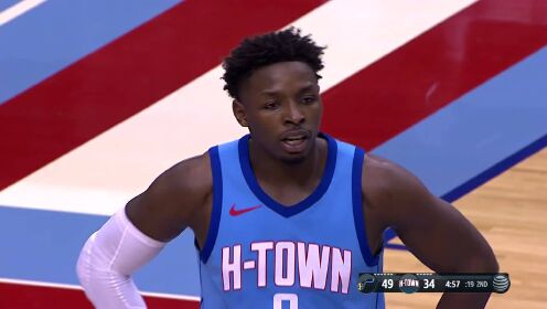 《NBA全场集锦》爵士vs火箭 第2节英文原声回放