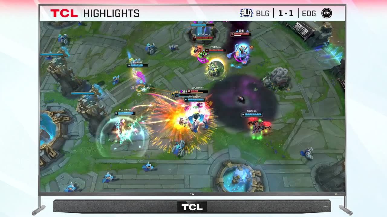 英雄联盟赛事全程回放高光时刻edgvsblg第2局