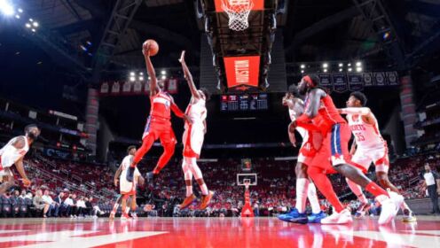 《NBA每日重磅》【集锦】奇才119-125火箭 小波特25＋5榜眼12分助火箭取开门红