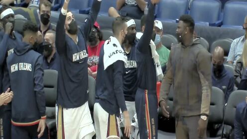 《NBA全场集锦》多少有点运气成分！亚历山大沃克漂移大三分