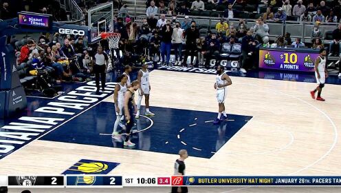 《NBA全场集锦》特纳彩虹连线撕裂防线 萨博尼斯内线发难单打杜兰特