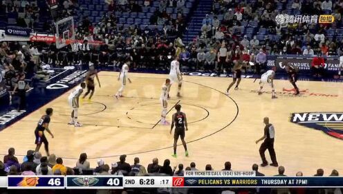 《NBA全场集锦》武器库丰富 布里奇斯销魂拉杆底角三分