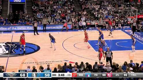 《NBA全场集锦》【原声】鹈鹕107-91独行侠 莺歌24+12率鹈鹕客胜独行侠
