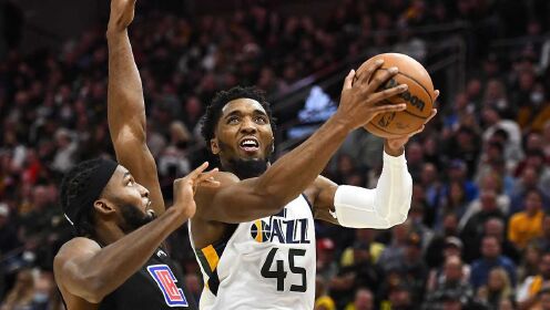 《NBA全场集锦》【球星】米切尔vs快船集锦 全场27+6里突外投率队取胜
