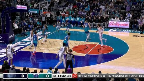 《NBA全场集锦》莫兰特滞空上篮+妙传 亚当斯制霸篮下连续砍分