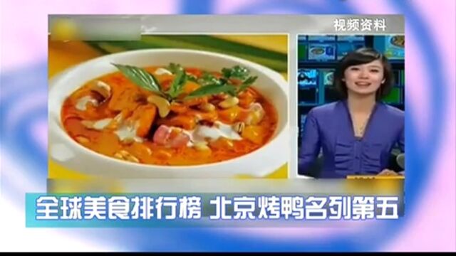 北京烤鸭排名全球第五大美食高光片段