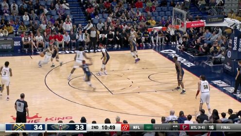 《NBA全场集锦》三分四投四中 阿尔瓦拉多手感爆棚连中三分