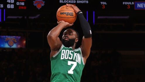 《NBA全场集锦》【球星】布朗vs尼克斯集锦 砍下30分5篮板3助攻率队取胜