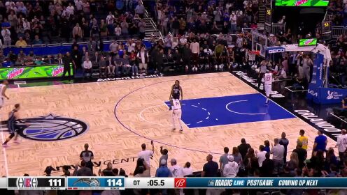 《NBA全场集锦》【原声】快船111-116魔术 卡椒组合共计27中7加时赛两次致命失误