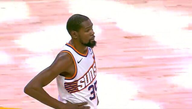 NBA常规赛：雷霆vs太阳第1节英文原声回放
