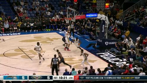 《NBA全场集锦》银瓶乍破水浆迸！琼斯人缝游走突破上篮造杀伤
