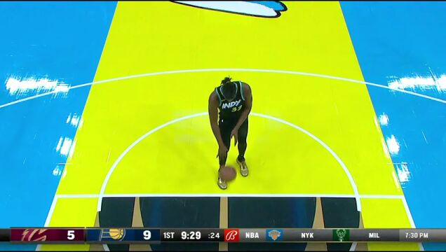 NBA季中锦标赛小组赛：骑士vs步行者第1节中文解说回放