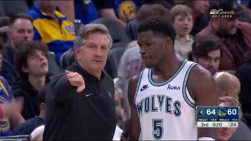 《金州勇士》NBA常规赛：森林狼vs勇士英文原声全场回放