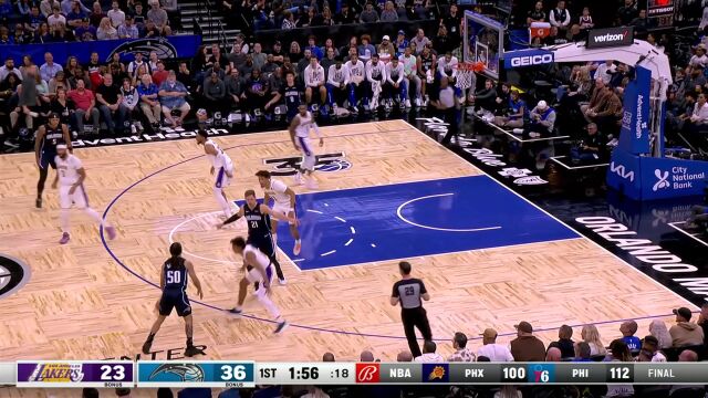 默契传导觅得良机！魔术无私分球连续命中三分