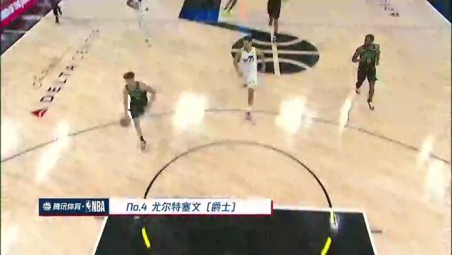 NBA常规赛：黄蜂vs魔术第1节英文原声回放
