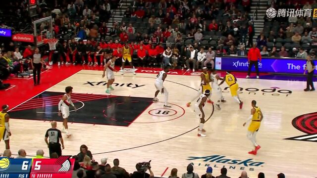 新的开始！西亚卡姆急停跳投拿下步行者生涯首分