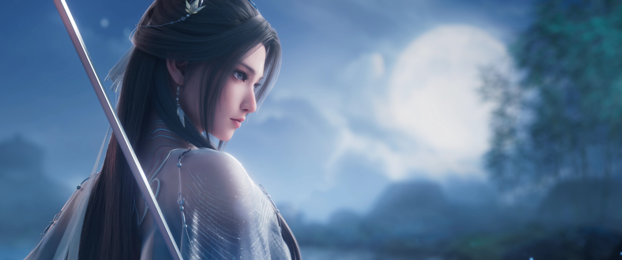 诛仙第2季预告:九天仙子,白衣如雪!陆雪琪人物展示