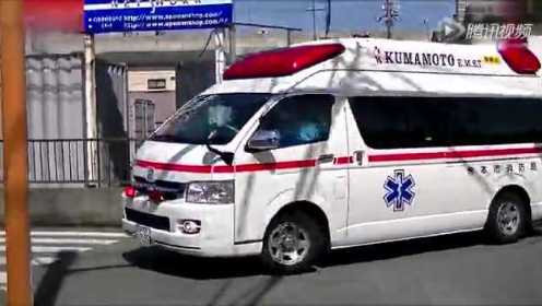 视频: 日本大型群体事故现场集结的救护车