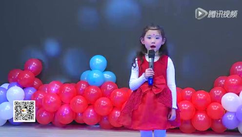 可爱小女孩子演绎歌曲《马兰谣》
