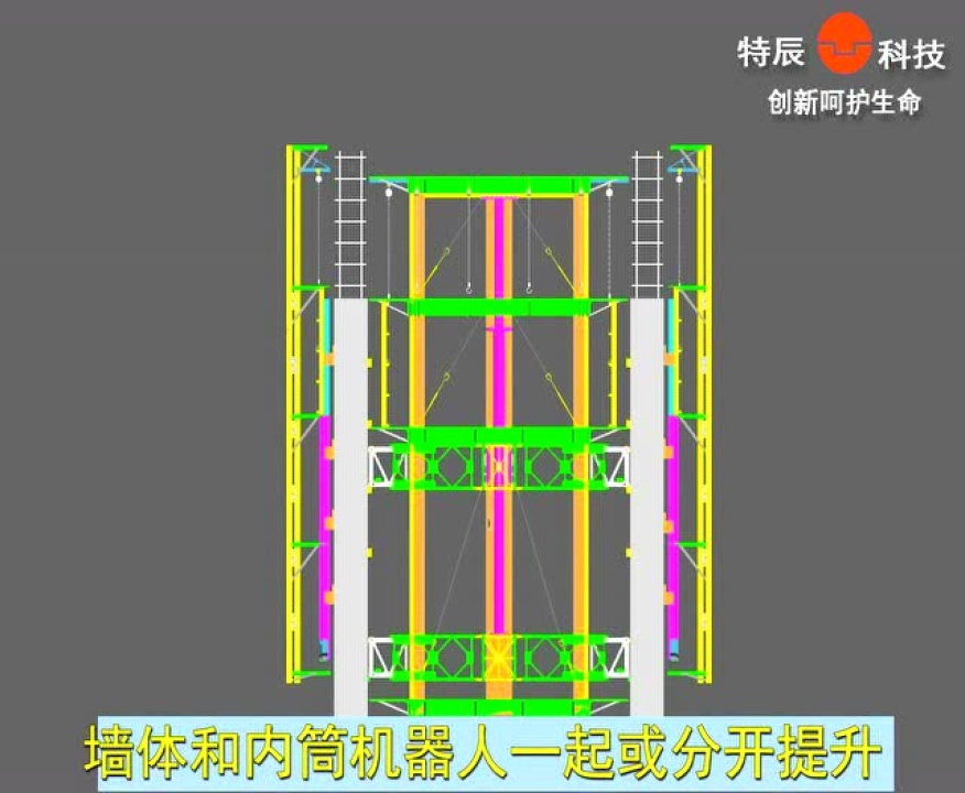 液压爬模（墙体施工机器人）_高清1080P在线观看平台_腾讯视频