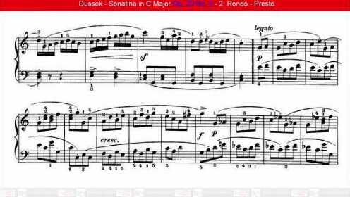 古典音乐：杜舍克《6首钢琴奏鸣曲》Op20