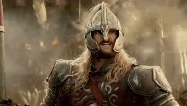 史诗巨制指环王3王者归来蓝光片段:洛汗国骑兵大战猛犸象!