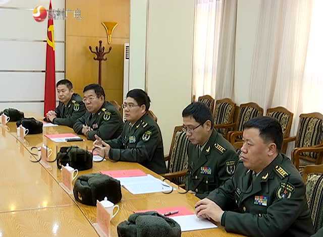 杨金泉会见酒泉卫星发射中心副司令员张道昶_腾讯视频