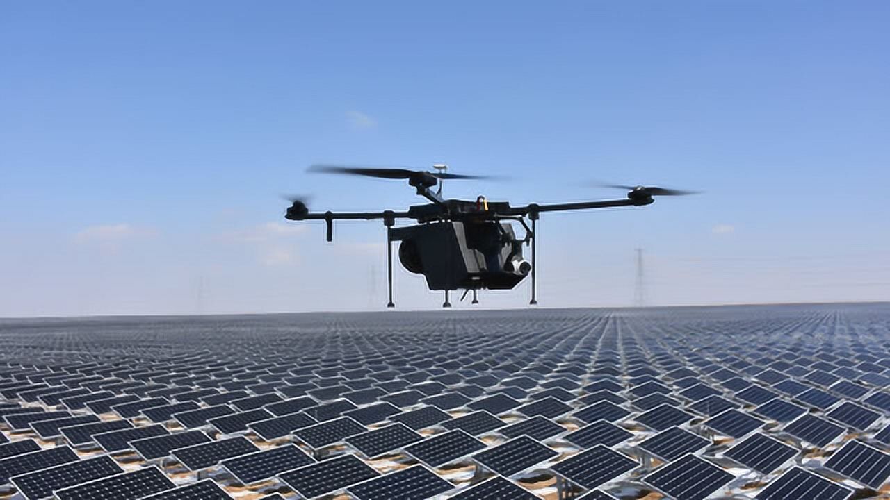 氢燃料电池无人机首次应用于光伏巡检_腾讯视频