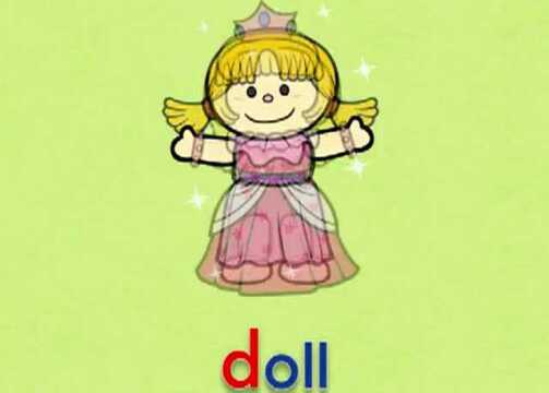 荷荷自然拼读doll